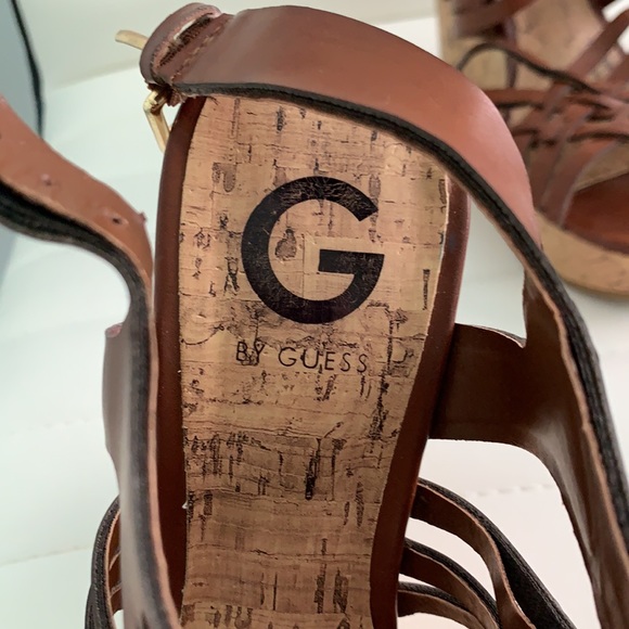 Guess Brown Wedges - Picture 6 of 8